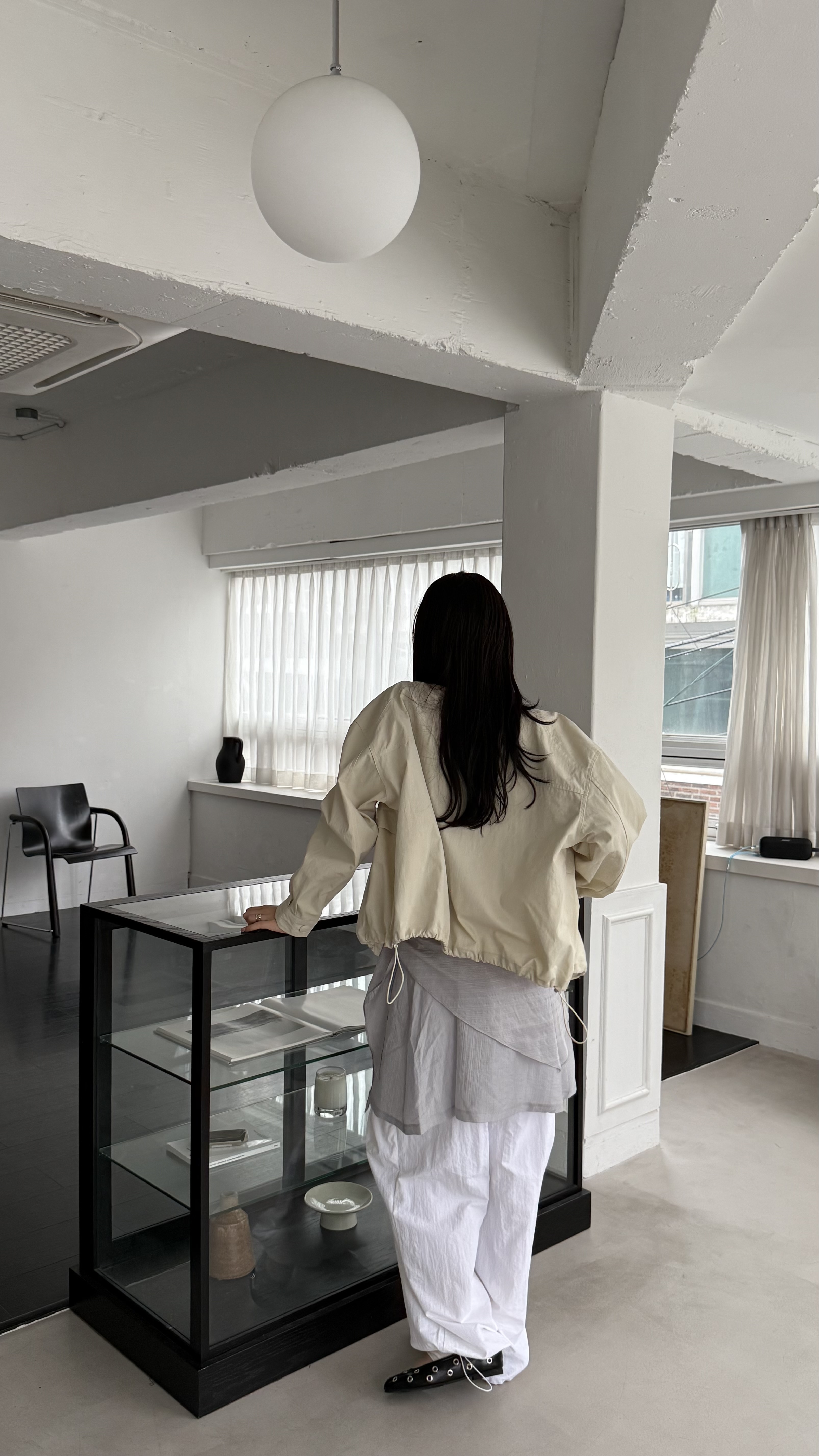 今年必拜！立領小風衣外套(淺卡其/深藍)