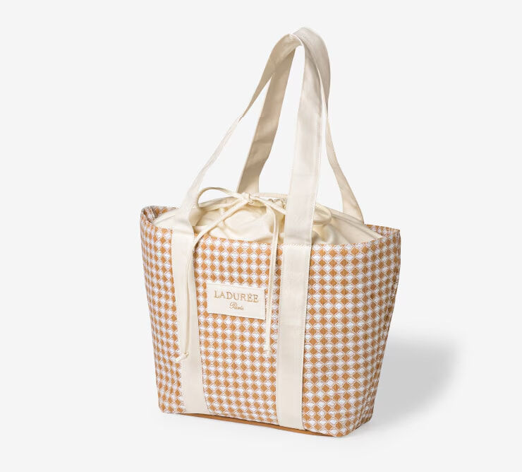 [連線] LADUREE 菱格紋保溫袋
