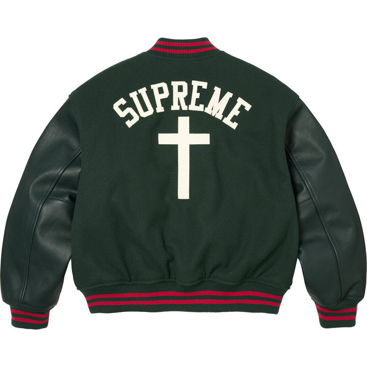 【Supreme】0411 WEEK 7 發售 Cross Varsity Jacket