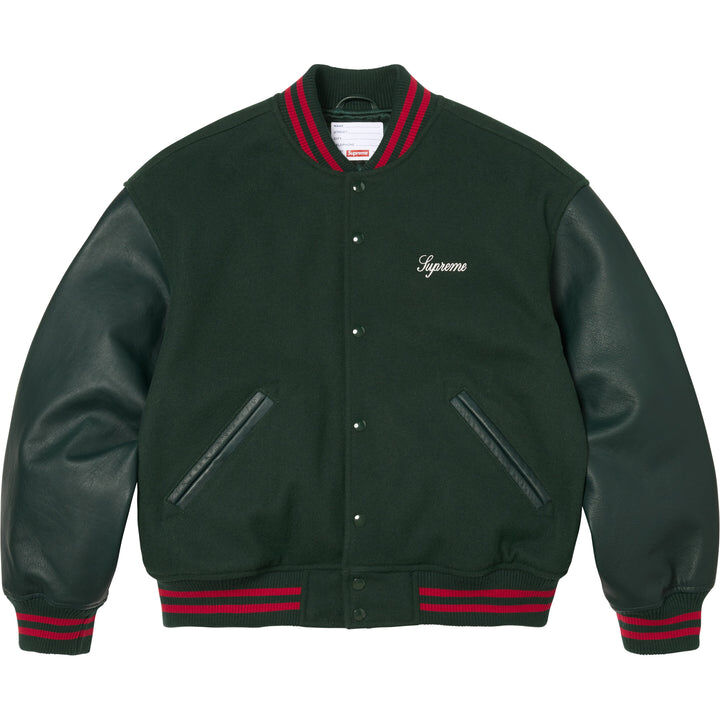 【Supreme】0411 WEEK 7 發售 Cross Varsity Jacket