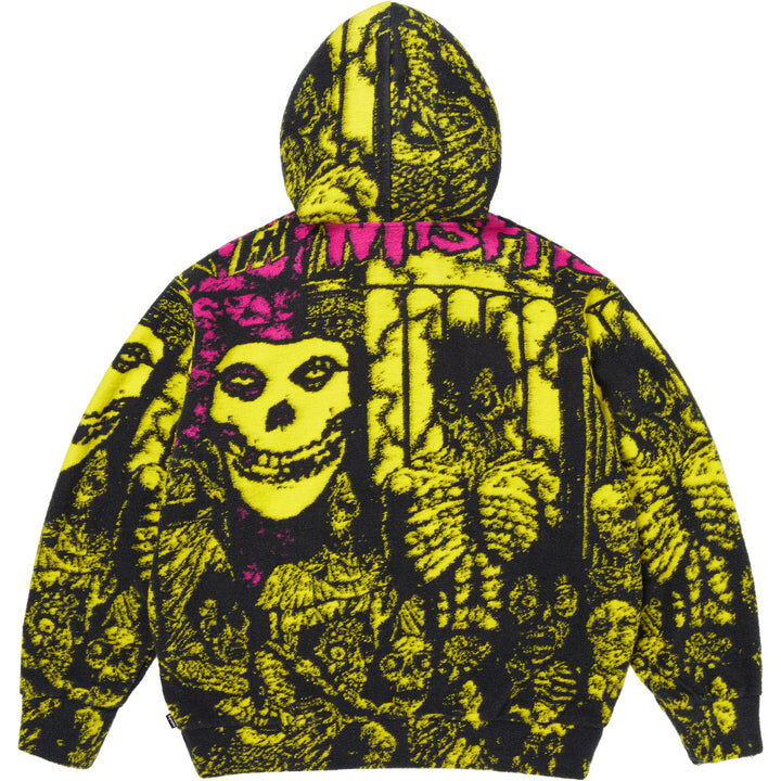 【Supreme】0411 WEEK 7 發售 Supreme/The Misfits® Zip Up Hooded Sweater