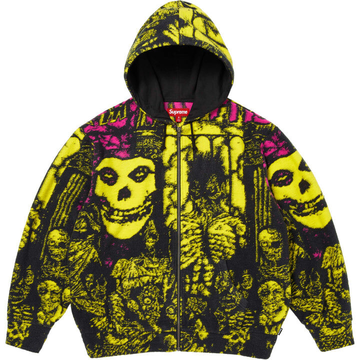 【Supreme】0411 WEEK 7 發售 Supreme/The Misfits® Zip Up Hooded Sweater