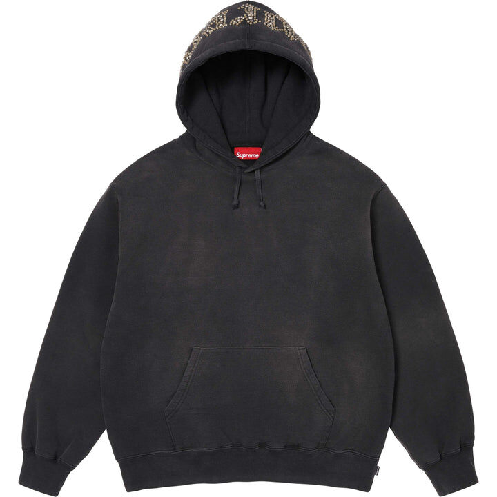 【Supreme】0411 WEEK 7 發售 Overdyed Studded Hooded Sweatshirt