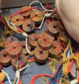 260409 - A56 雷擊棗木五帝錢掛件