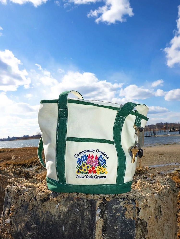 Only NY - Community Gardens Heavyweight Canvas Tote BGON1273