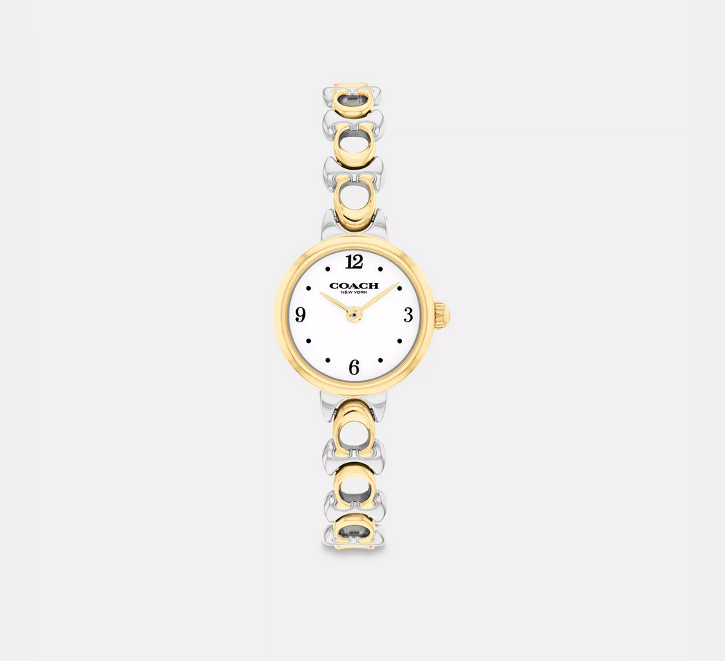 【預訂】Coach Iris Watch C LOGO錶帶(22 Mm)- WOMEN