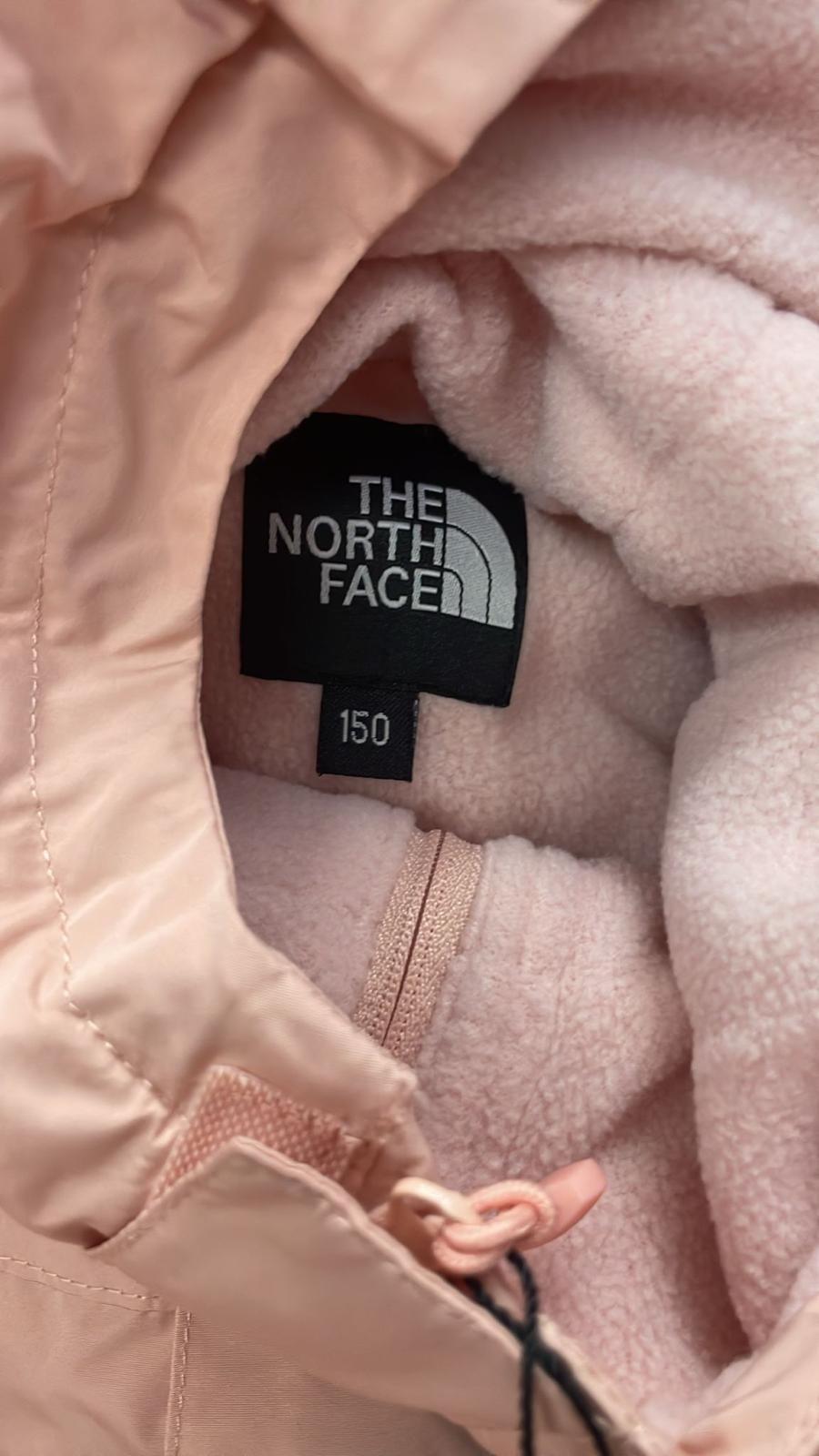 現貨 The North face 中大童衝鋒衣外套(粉紅色Size 150)(#919大D)