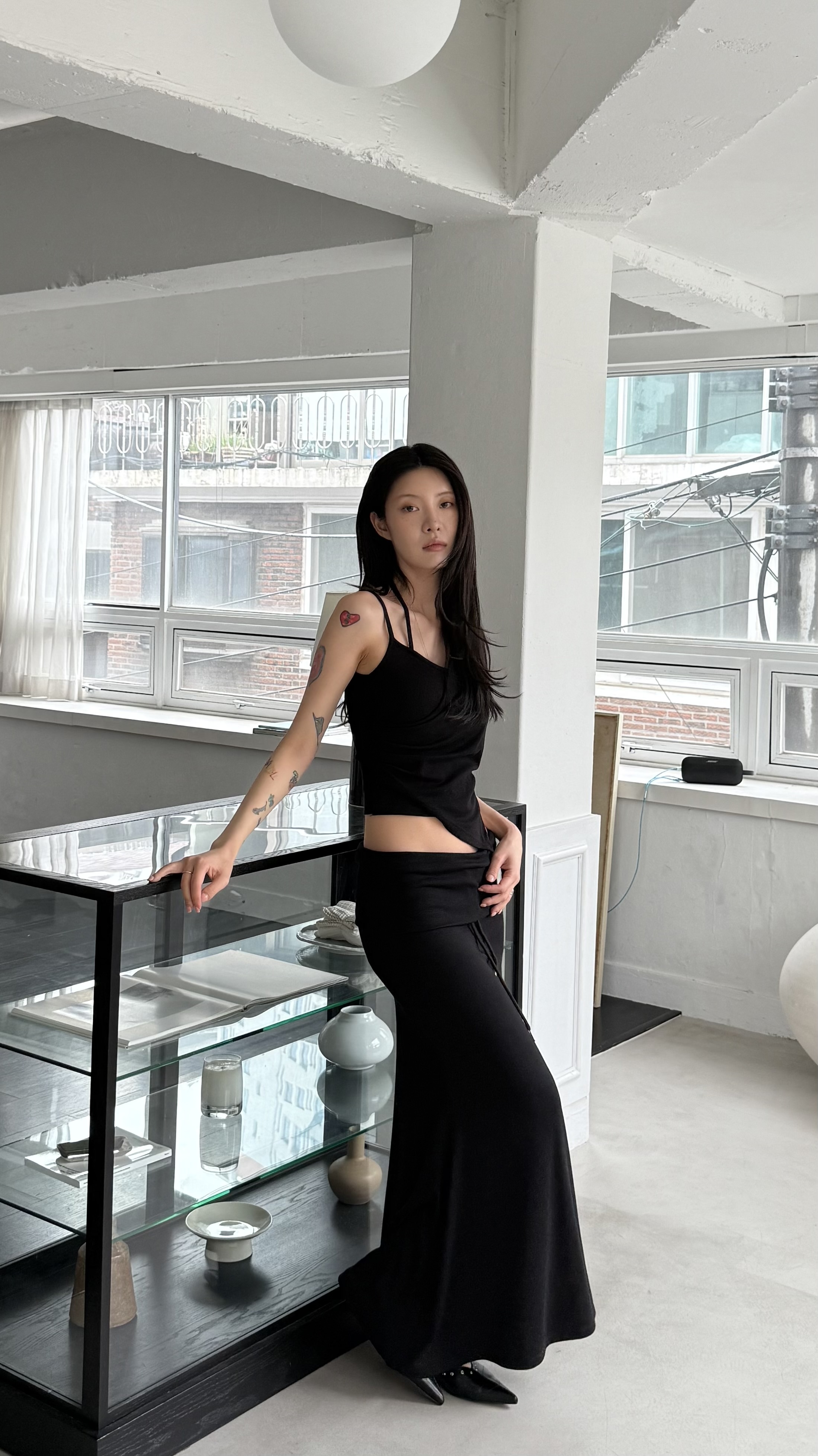 舒服顯身材棉質set(3色)