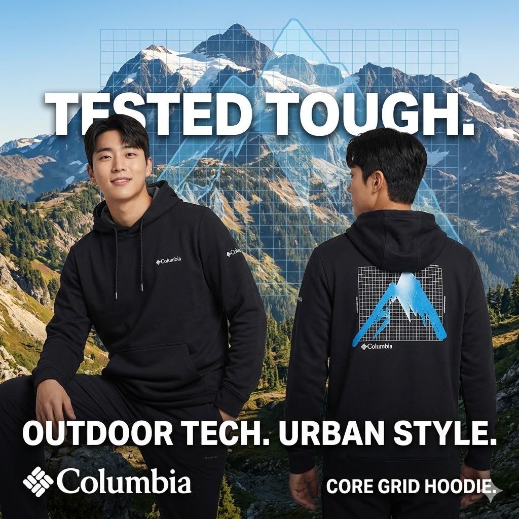 【預購】H0408147 Columbia 男裝連帽運動長袖衛衣