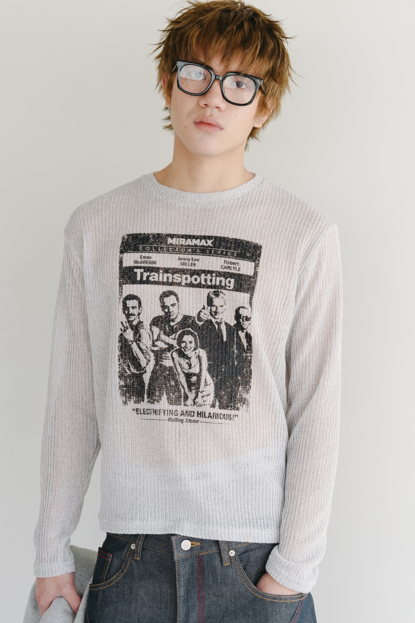 train supporting crop tee #上衣