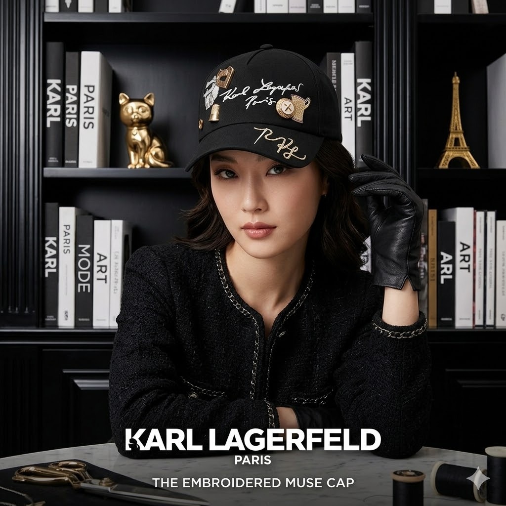 【預購】KARL LAGERFELD PARIS H0409106 CAP 帽