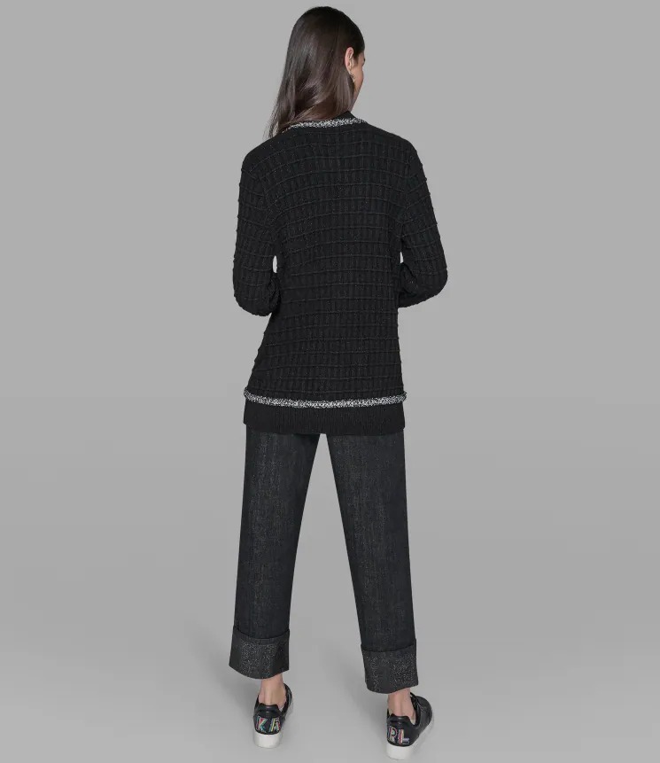 【現貨】Karl Lagerfeld Paris H040949 TWEED TRIM 女裝外套