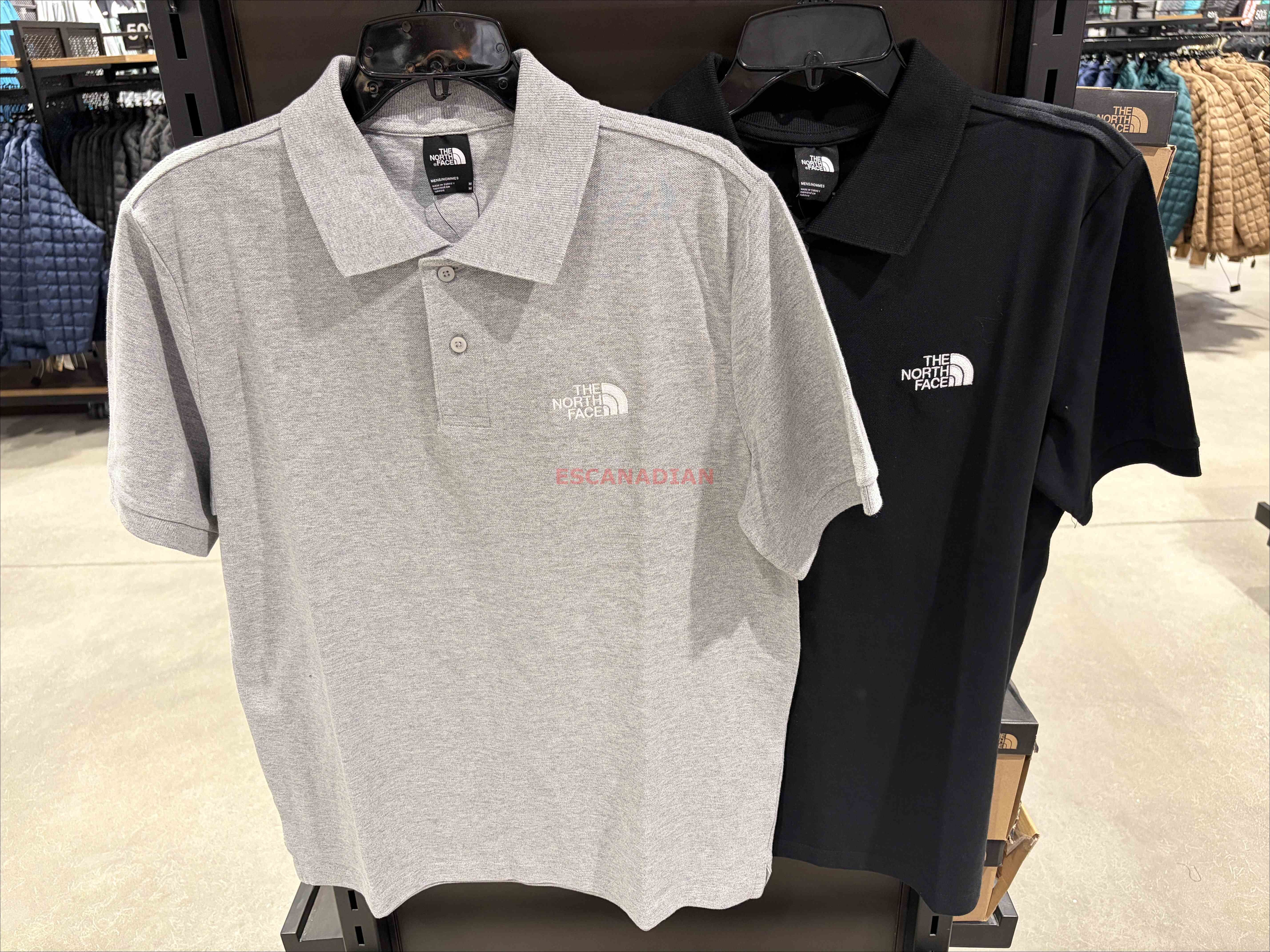 THE NORTH FACE 男大人 刺繡標 網眼材質 Polo衫 (2色)