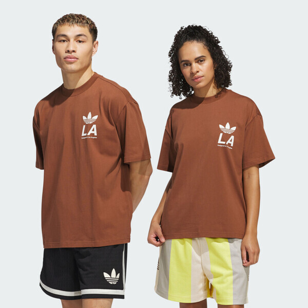 Adidas 愛迪達 Adi Sd Ball Net JN6767 男女 T恤 運動上衣 休閒短袖 咖啡棕 純棉