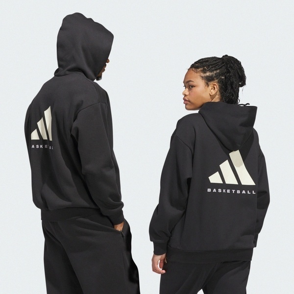 Adidas 愛迪達 Adidas Fl Hoody JX5597 男女 連帽上衣 帽t 連帽長袖 黑