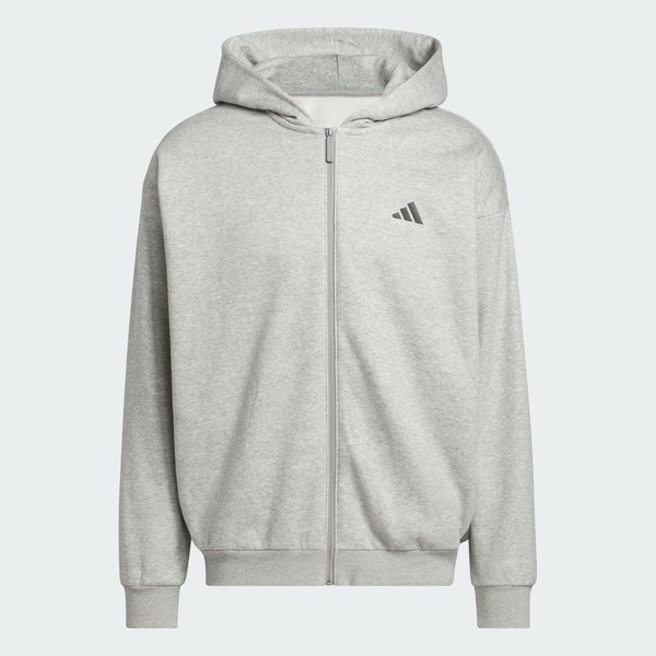 Adidas 愛迪達 Adidas Fz Hoody KB7562 男女 連帽外套 保暖 運動外套 灰