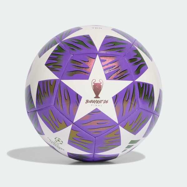 Adidas 愛迪達 Ucl Final Training Ball JX9089 足球 紫白 歐冠決賽訓練用球
