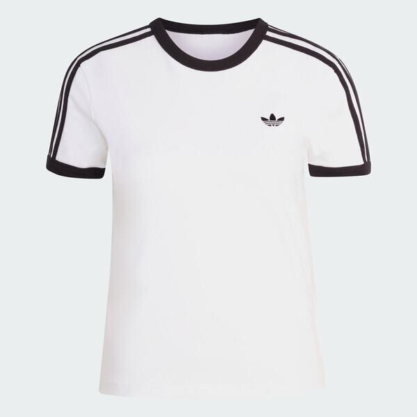Adidas 愛迪達 3s Tee Slim KD3683 女 T恤 運動上衣 休閒短袖 白 亞版 經典