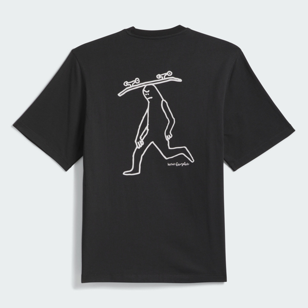 Adidas 愛迪達 Gonz Spot Tee KE1015 男女 T恤 運動上衣 休閒短袖 黑 亞版 純棉