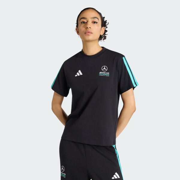 Adidas 愛迪達 Mer Dna Tee W KE5922 女 T恤 運動上衣 休閒短袖 黑 F1 短袖上衣