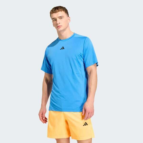 Adidas 愛迪達 D4t Ess T-shirt KE9935 男 T恤 運動上衣 休閒短袖 藍 亞版 透氣