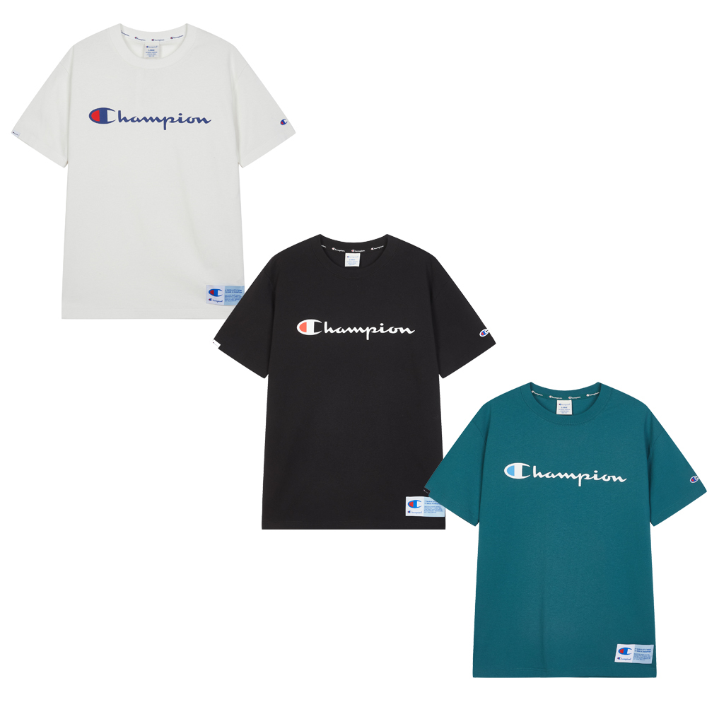 男款-AUTHENTIC 草寫LOGO短袖T恤-3色(U6ASSSU001M-101/U6ASSSU001M-201/U6ASSSU001M-809)