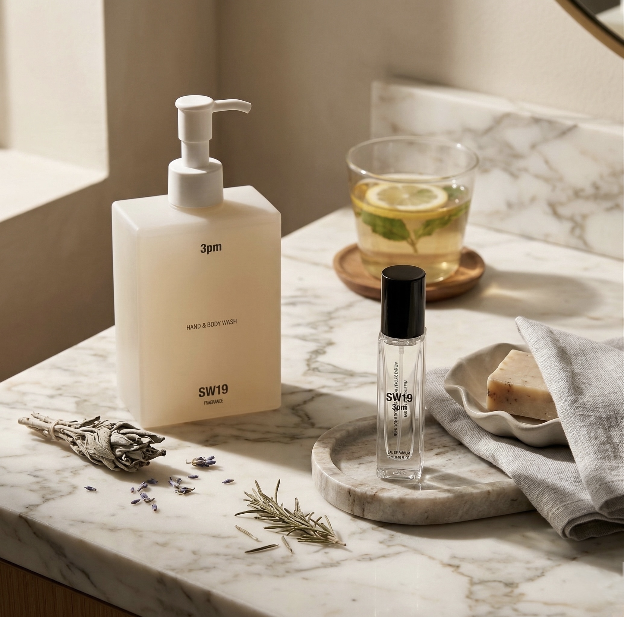 伯賢同款香｜ SW19 3pm 淡香精 12ml + 全身潔淨露 275ml