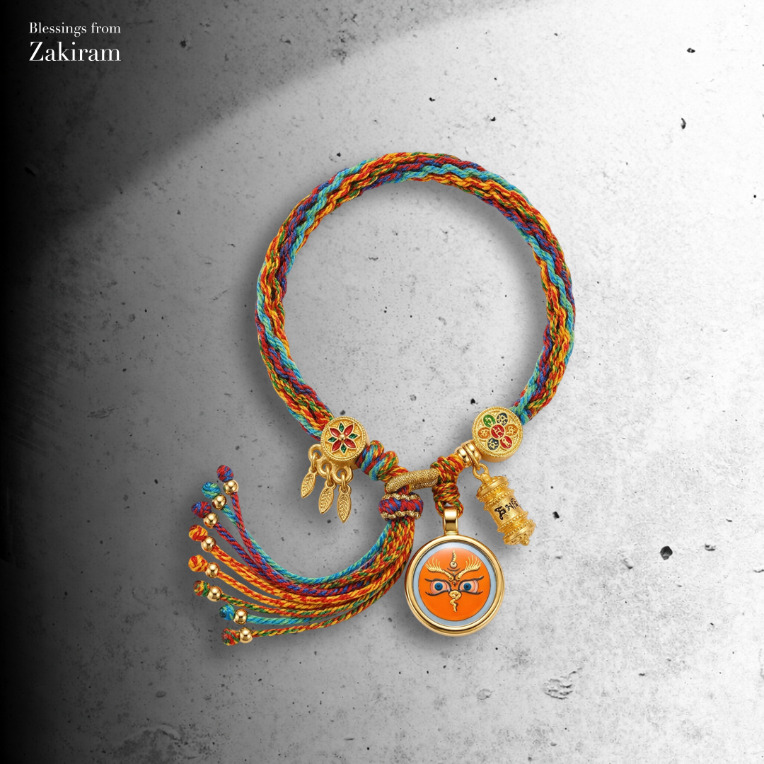 橘財引貴 五色吉祥手繩