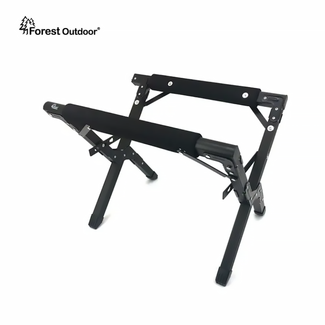 【Forest Outdoor】三段式耐重冰箱架 腳架 消光黑 FTT050BK AC33