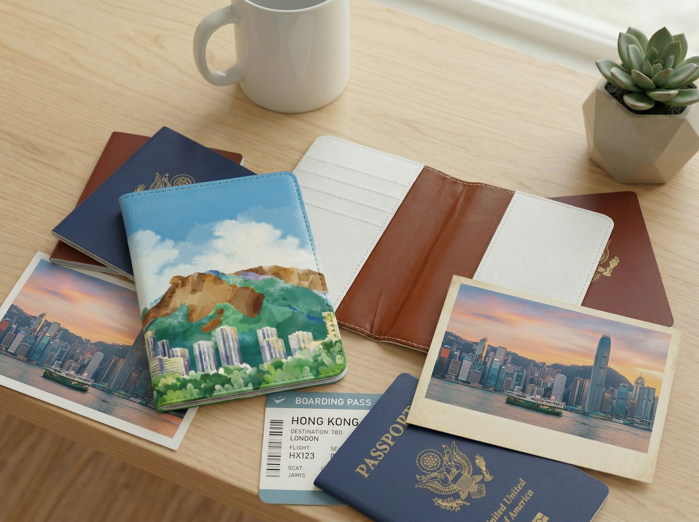 【獅子山】護照套丨香港特色丨Amazing studio