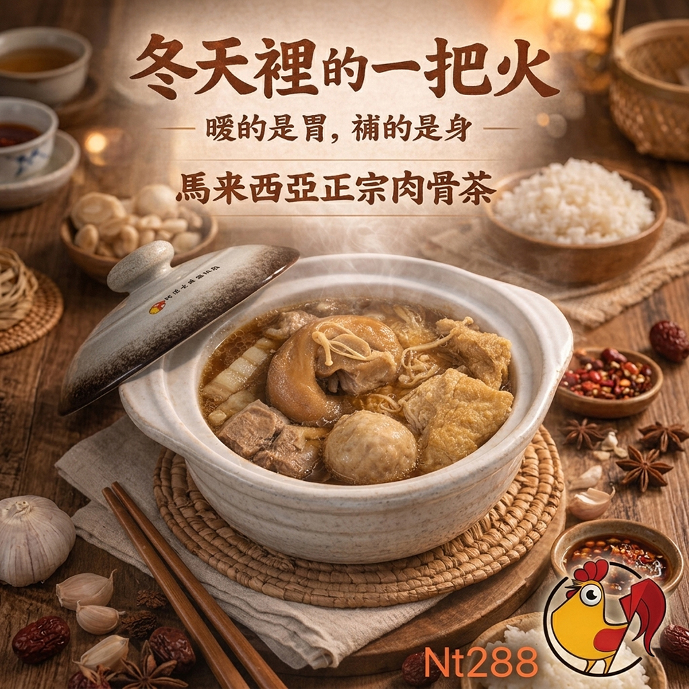 【正宗馬來西亞肉骨茶】濃郁藥膳湯底｜在家輕鬆煮出道地南洋風味