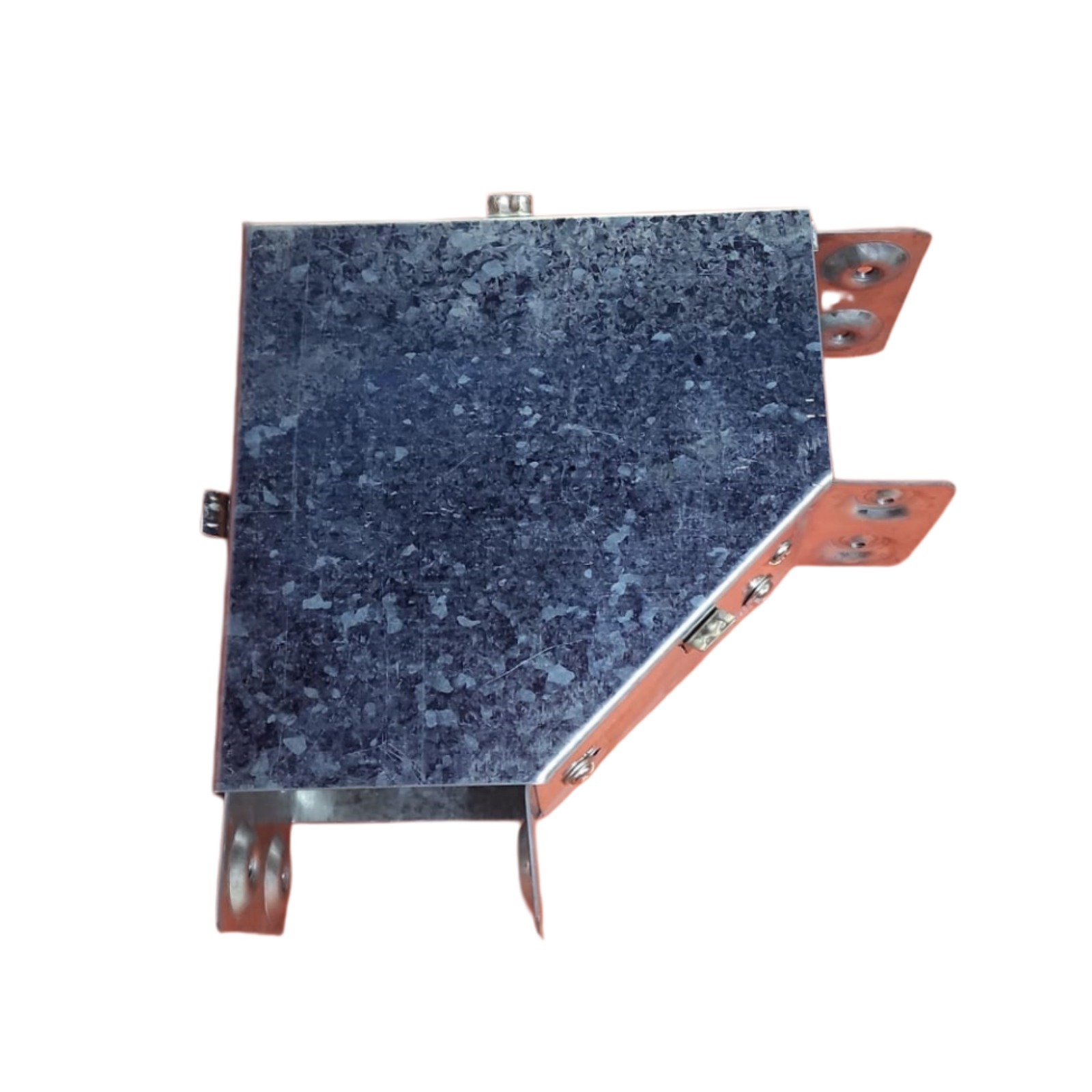 M012  鋅鐵夾仔槽曲 - 90度