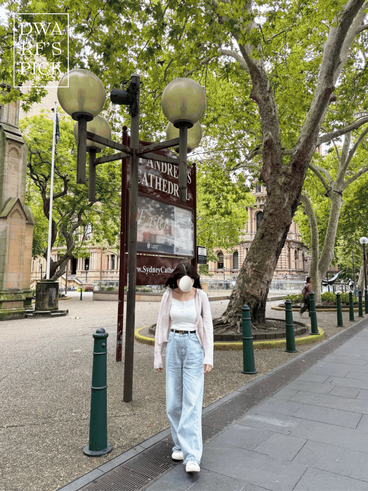 《KR》夏日薄牛仔闊腳長褲