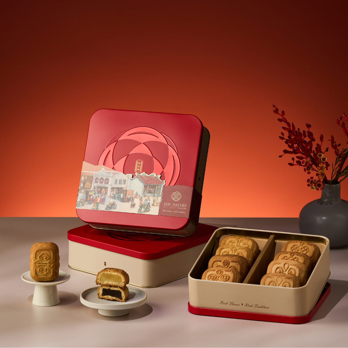 時光．漢餅禮盒｜舊振南