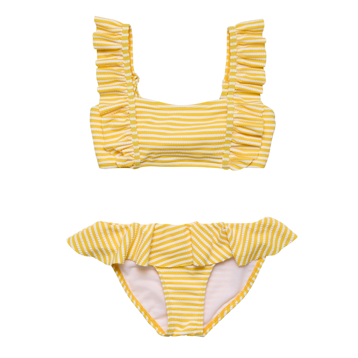 〖 Snapper Rock 〗嫩黃條紋比基尼泳衣