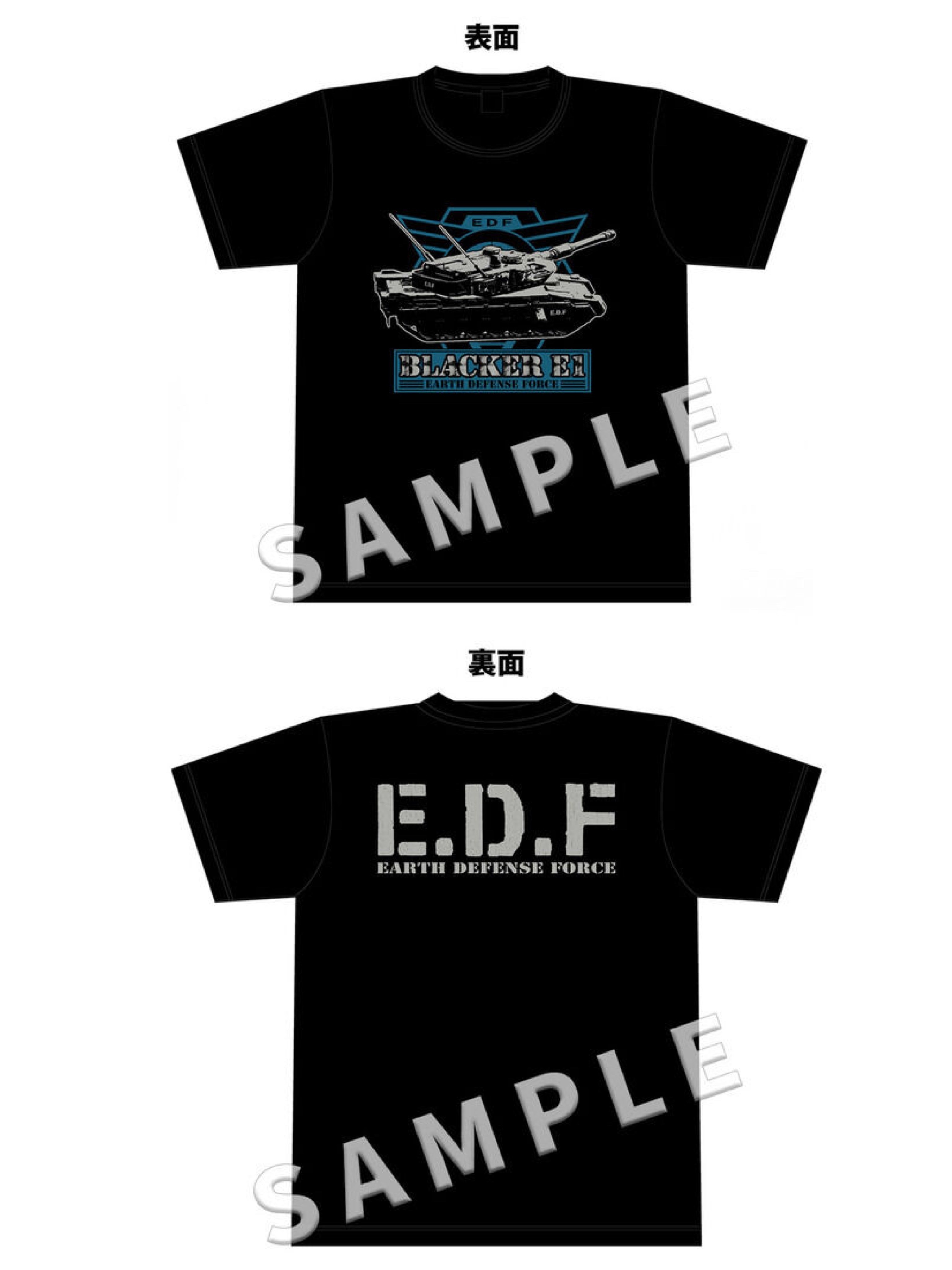 249060 Pbandai 預訂 2026/5月 地球防衛軍Ｔシャツ Blacker E1Ver.