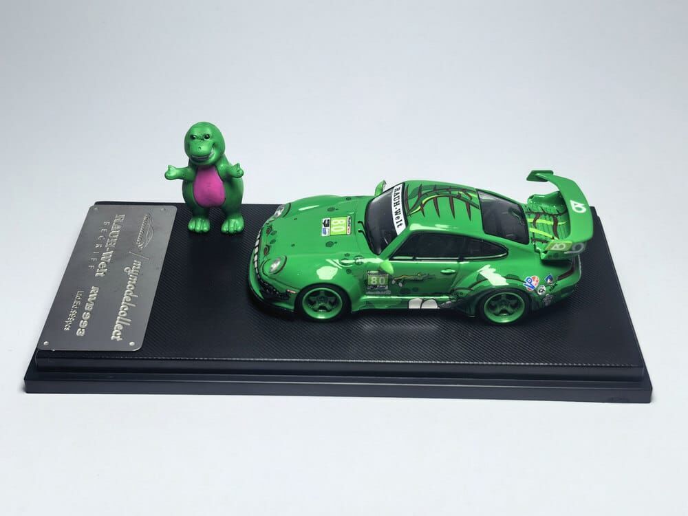 PO-$150 * MODEL COLLECT * 1:64 RWB993 GT WING GREEN TYRANNOSAURUS