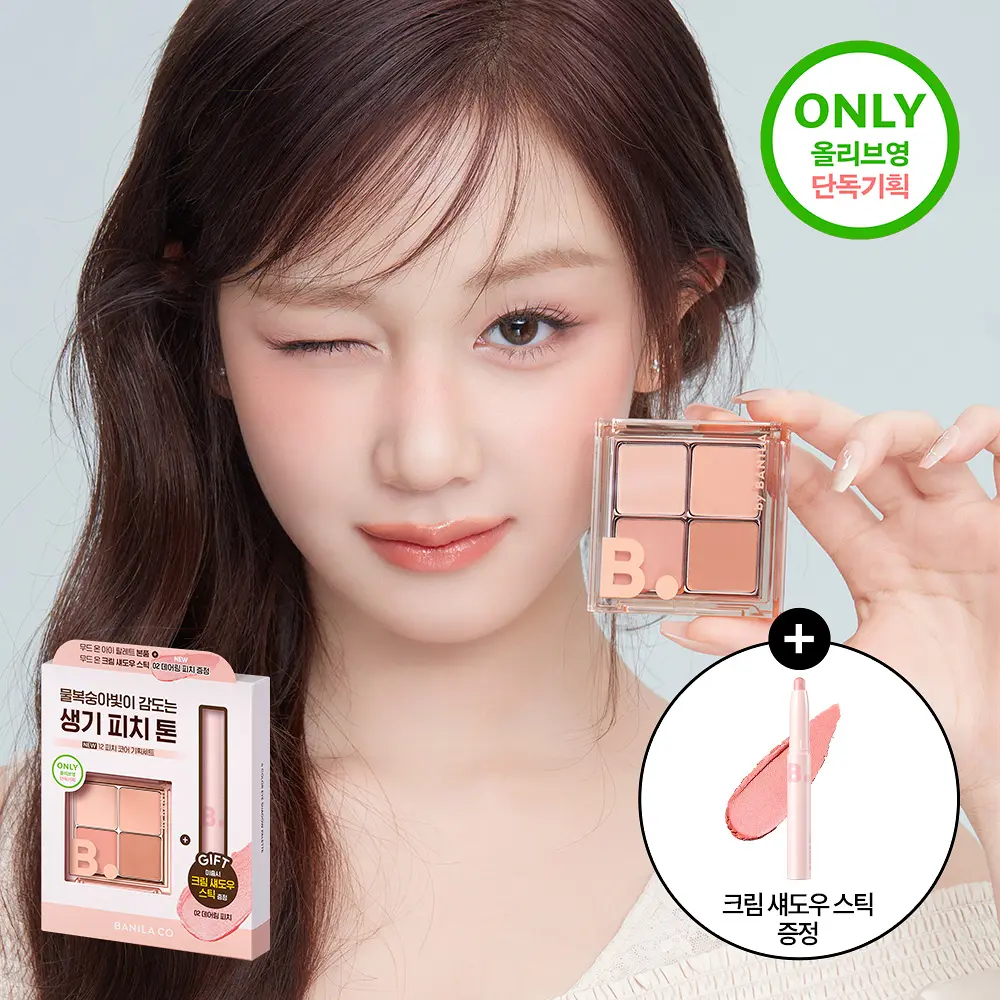 BANILA CO 柔霧四色眼影盤【9款色號】