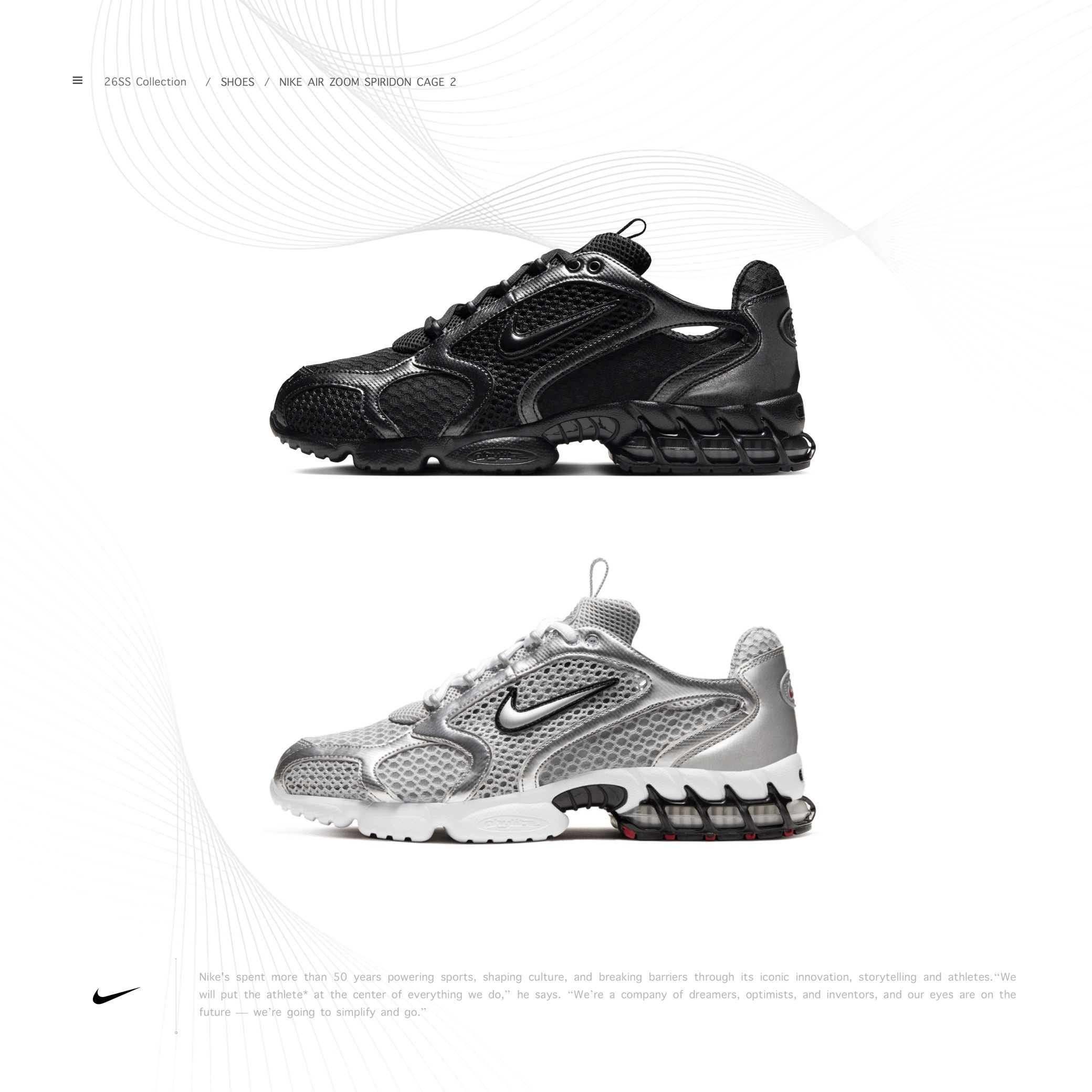 NIKE - Air Zoom Spiridon Cage 2