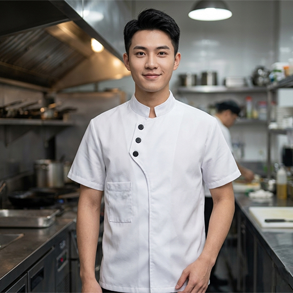 中西餐飲匠人廚師工作服