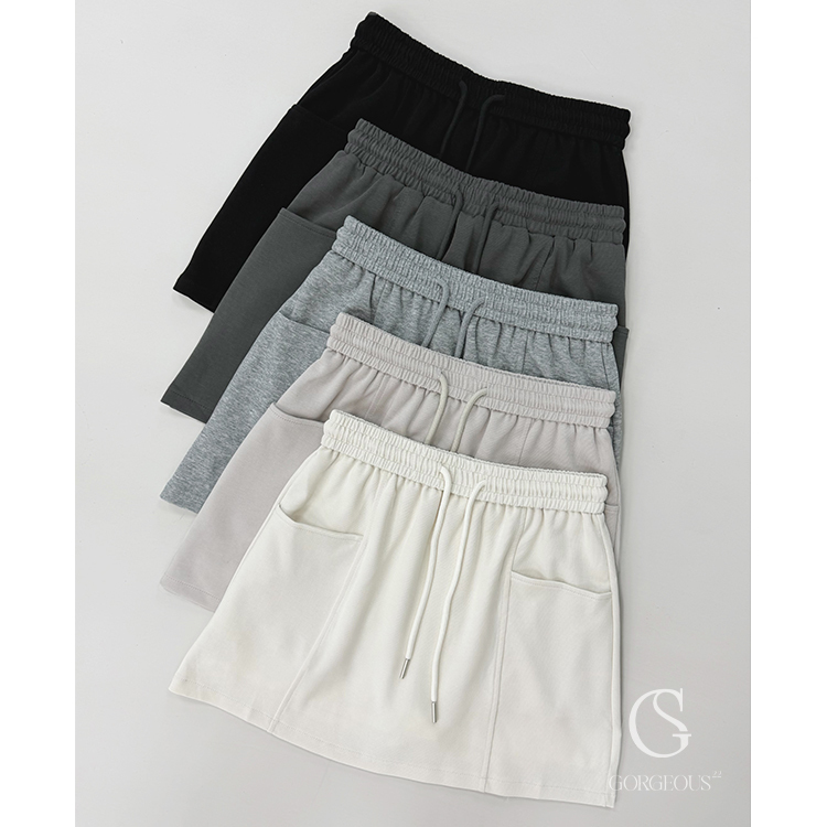 G9822 「防曬A字不顯臀褲裙」