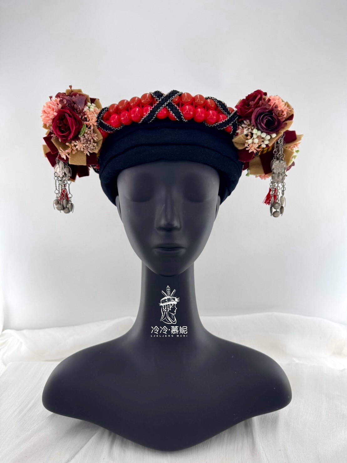 N-No.1木珠花環55cm