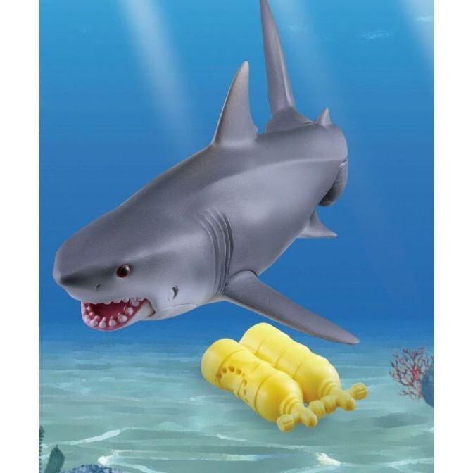 Takara Tomy ANIA AS-07－大白鯊（可漂浮版）