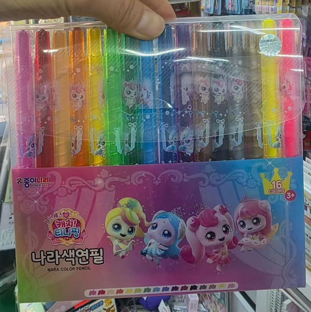 Teenieping 16色旋轉蠟筆