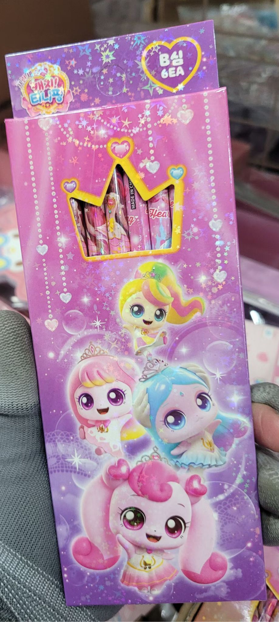 Teenieping 1B鉛筆 8支裝