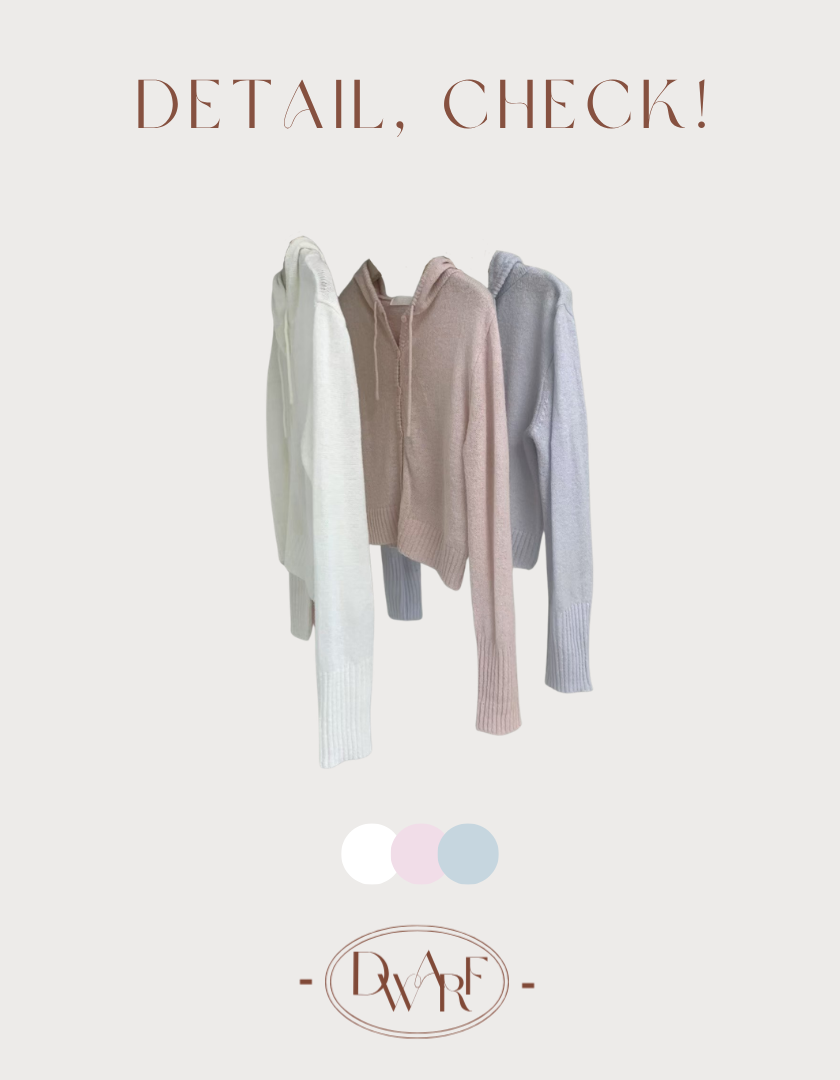 《KR》淡色系排鈕連帽外套