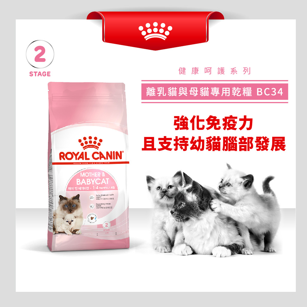 Royal Canin法國皇家離乳貓與母貓BC34