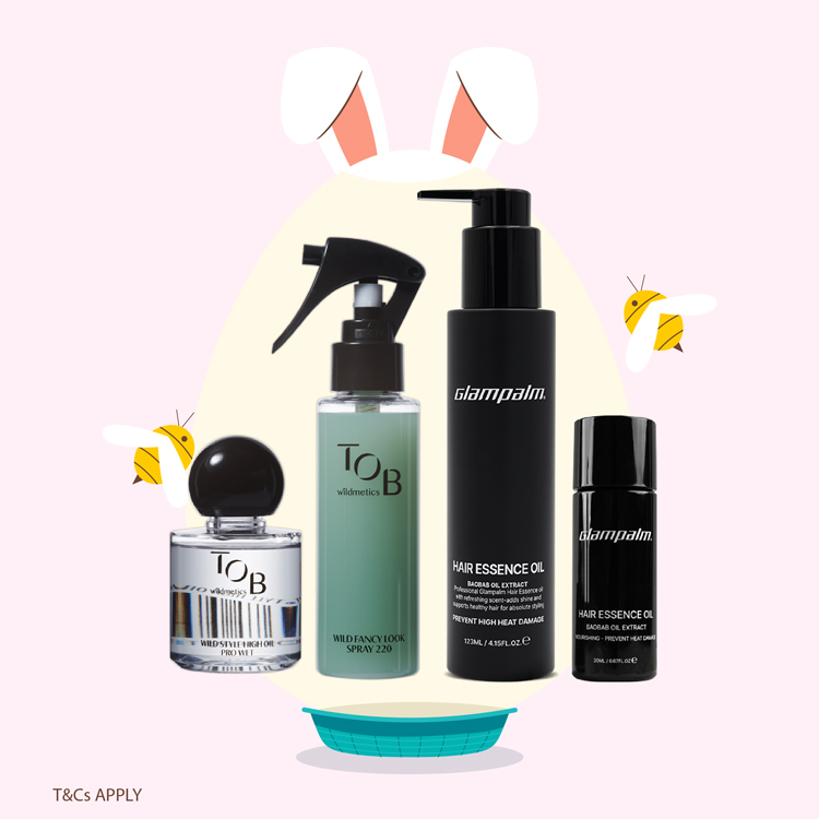 Glampalm X TOB 抗熱順髮組合