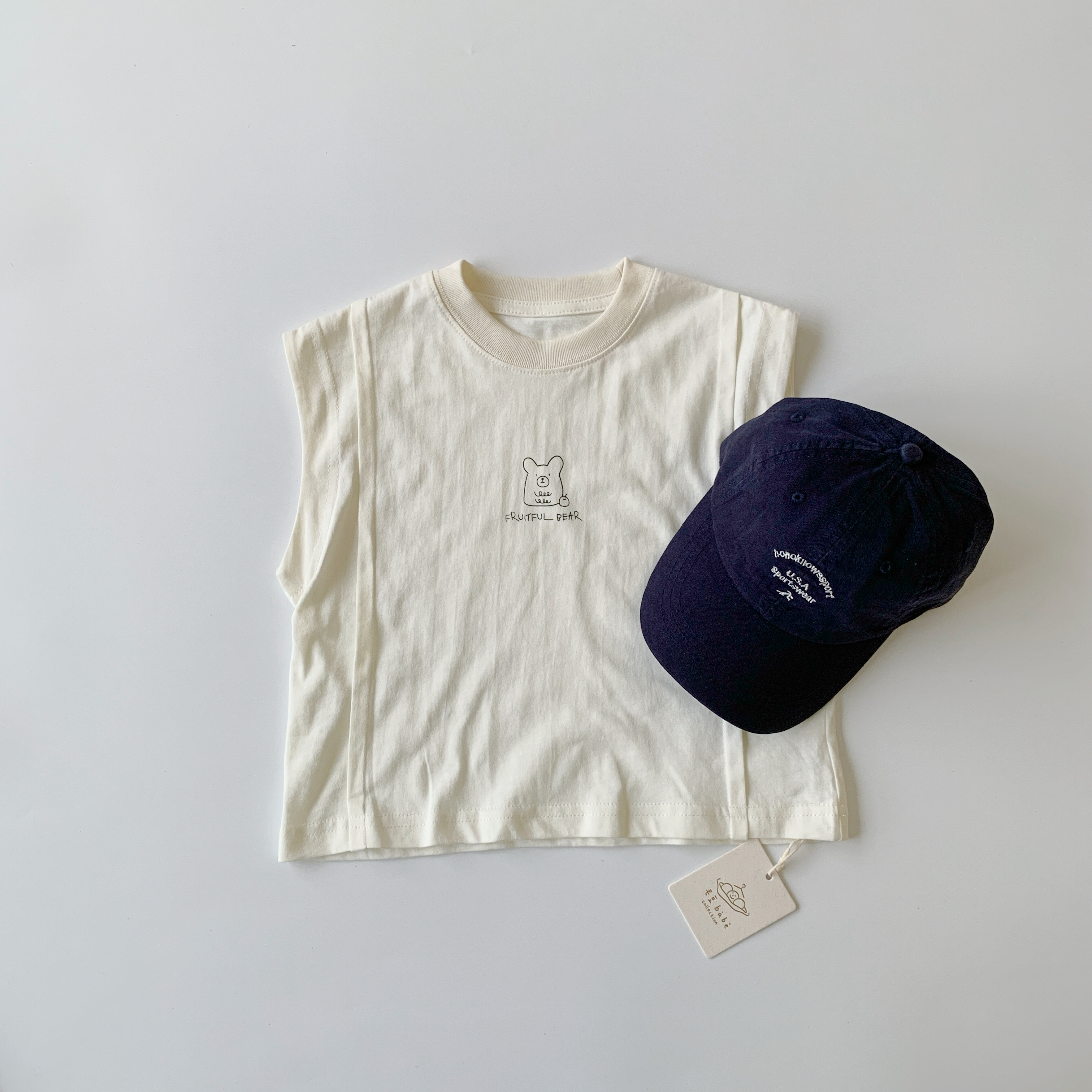 塗鴉可愛小熊背心