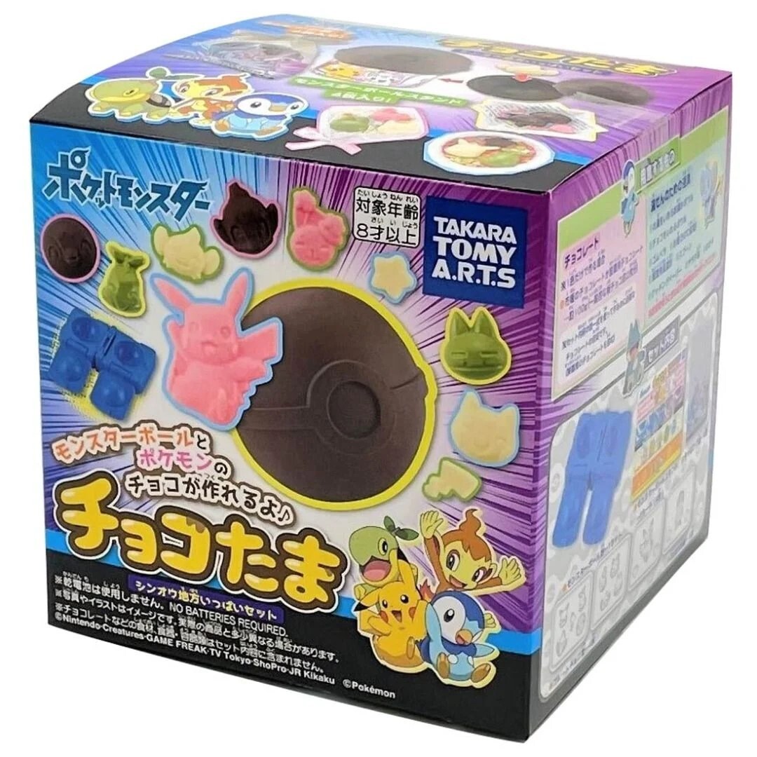 Takara Tomy Pokemon - 神奧地區Pokemon朱古力製作套裝